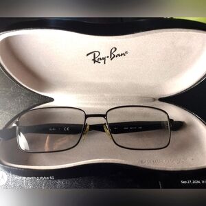 Official RayBan Black Rim Prescription Glasses
